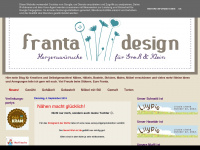 frantadesign.blogspot.com Webseite Vorschau