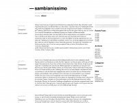 sambianissimo.wordpress.com Webseite Vorschau