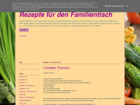 kinderrezepte.blogspot.com Webseite Vorschau