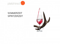 platzhirsch-cafe.at Webseite Vorschau