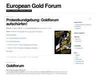 goldforumblog.wordpress.com Webseite Vorschau