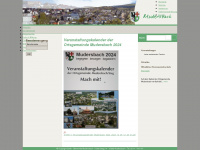 mudersbach.net Webseite Vorschau