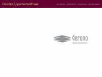 appartementhaus-gerono.de Webseite Vorschau