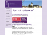 schwarzenbach-saale-evangelisch.de Webseite Vorschau