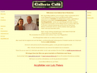 galleria-calu.de Webseite Vorschau