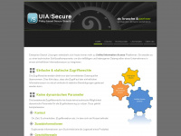 uia-secure.com Webseite Vorschau