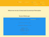 schwarzwaldschule-rheinstetten.de Webseite Vorschau
