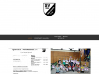 sv1960-odersbach.de Webseite Vorschau