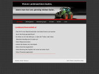 landmaschinenverleih.at Webseite Vorschau