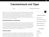 schmuck-traeume.com Webseite Vorschau