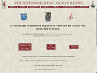 volkstanz-schierling.de Webseite Vorschau