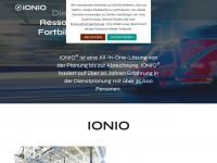 ionio.at Webseite Vorschau