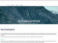 schweizerwerk.com Webseite Vorschau