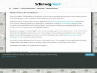 schulwegcheck.de Webseite Vorschau