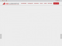 hg-logistic.com Webseite Vorschau