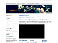guitar-online.net Webseite Vorschau