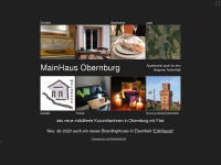 mainhaus-obernburg.de Webseite Vorschau