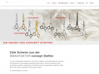 concept-steffen.de Webseite Vorschau