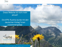 kpni.at Webseite Vorschau