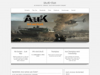 auk-clan.de Webseite Vorschau