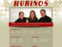 rubinos-musik.de Webseite Vorschau