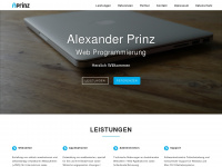 prinz-alexander.at Webseite Vorschau