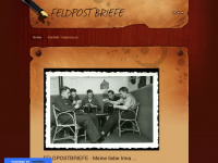 feldpostbriefe.weebly.com Webseite Vorschau