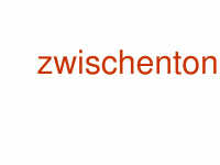 zwischenton.ch Webseite Vorschau