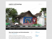 sophiasanthropology.wordpress.com Webseite Vorschau