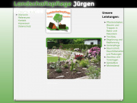 landschaftspflege-findeklee.de Webseite Vorschau