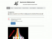 sportverein-waltenschwil.ch Webseite Vorschau