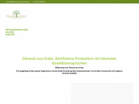 olivenoel-aus-kreta.eu Webseite Vorschau