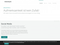 medienlogistik.at Webseite Vorschau