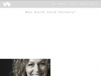 solid-partners.at Webseite Vorschau