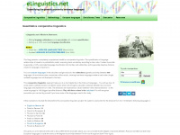 elinguistics.net Webseite Vorschau