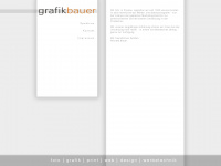 grafikbauer.de Webseite Vorschau