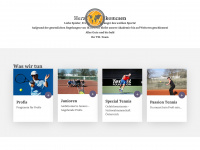 tennis-zone.com Webseite Vorschau