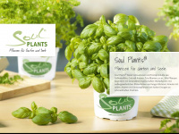 soul-plants.com Webseite Vorschau