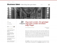 businessideen.wordpress.com Webseite Vorschau