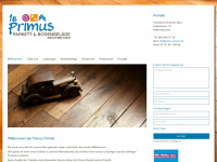 primus-boden.de Webseite Vorschau