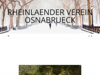 rheinlaender-verein-osnabrueck.de Webseite Vorschau