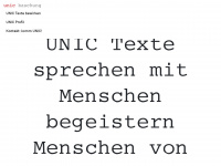 unicbaschung.ch Webseite Vorschau