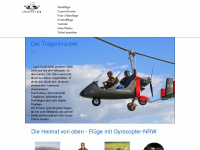 gyrocopter-nrw.eu Webseite Vorschau