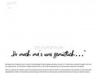 auhofalm.at Webseite Vorschau