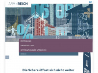 arm-und-reich.de Webseite Vorschau