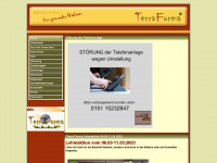 terra-forma.eu Webseite Vorschau