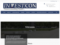 invest-con.com Webseite Vorschau