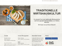 braeustueberl-kufstein.at Webseite Vorschau
