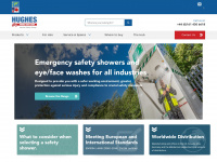 hughes-safety.com Webseite Vorschau