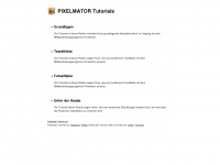 pixelmator-tutorials.de Webseite Vorschau